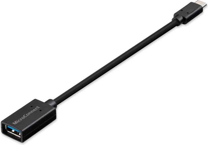 Immagine prodotto MicroConnect USB3.1CAF02BH Cavo USB 3.0 (3.1 Gen 1) USB C USB A Nero (0.20 m, USB 3.2 Gen 1)
