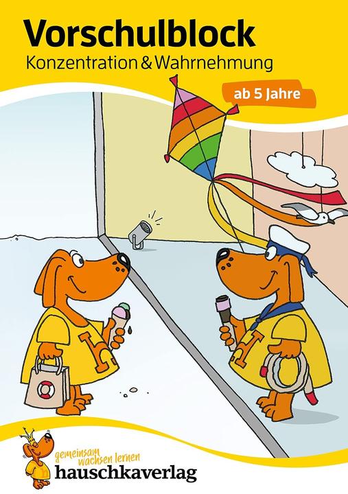 Produktbild Vorschulblock - Konzentration und Wahrnehmung