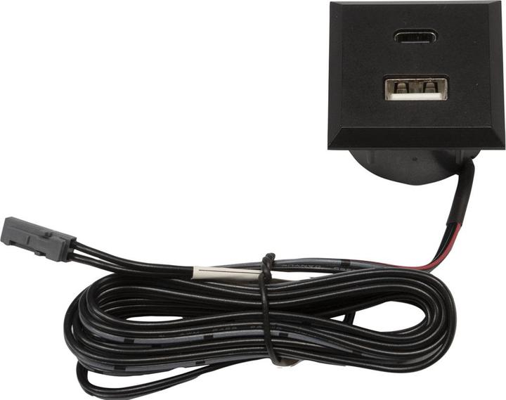 Produktbild L&S USB-C/A Einbau-Doppelsteckdose 12 V