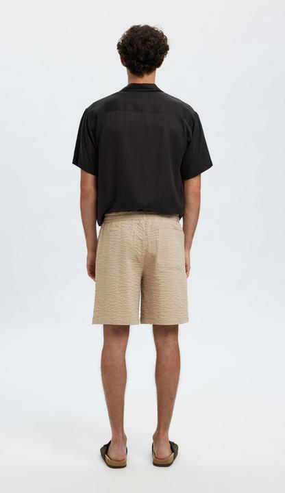 Actual product image Selected Homme Seersucker Shorts (XL)