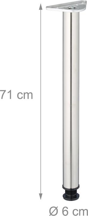 Actual product image Relaxdays 4x desk legs