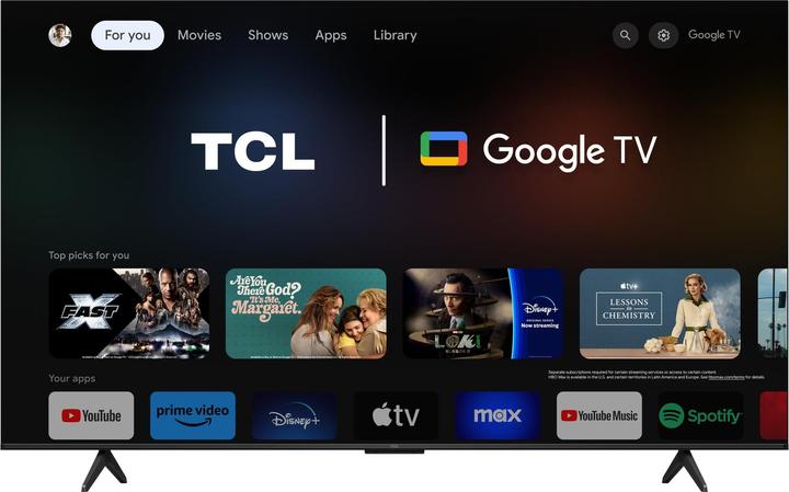 Actual product image TCL 75P755 (75", LED, 4K, 2024)