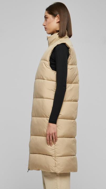 Actual product image Urban Classics Ladies Long Puffer Vest - 117697 (3XL)