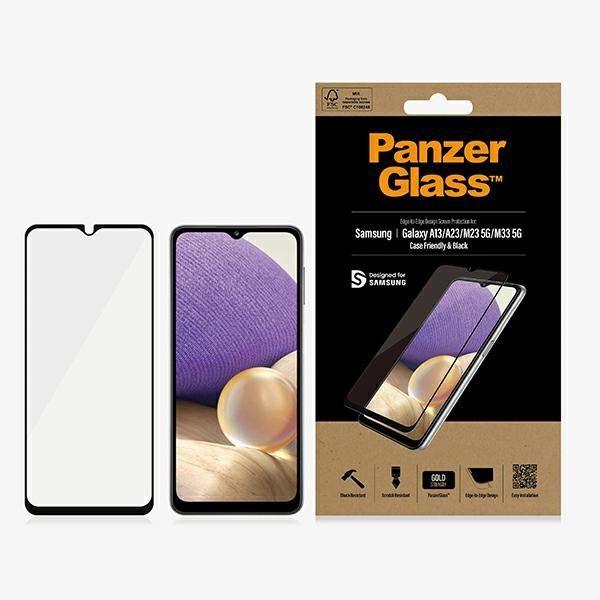 Actual product image PanzerGlass Display protector Case Friendly (1 Piece, Samsung Galaxy M33)