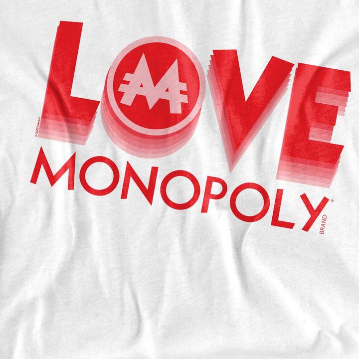 Immagine prodotto Monopoly Love Maglietta Adulto Unisex (S)