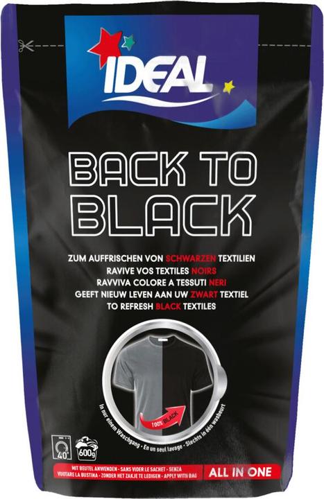 Produktbild Ideal / Eswacolor Back 2 Black (1 Waschgänge, Flüssigwaschmittel)