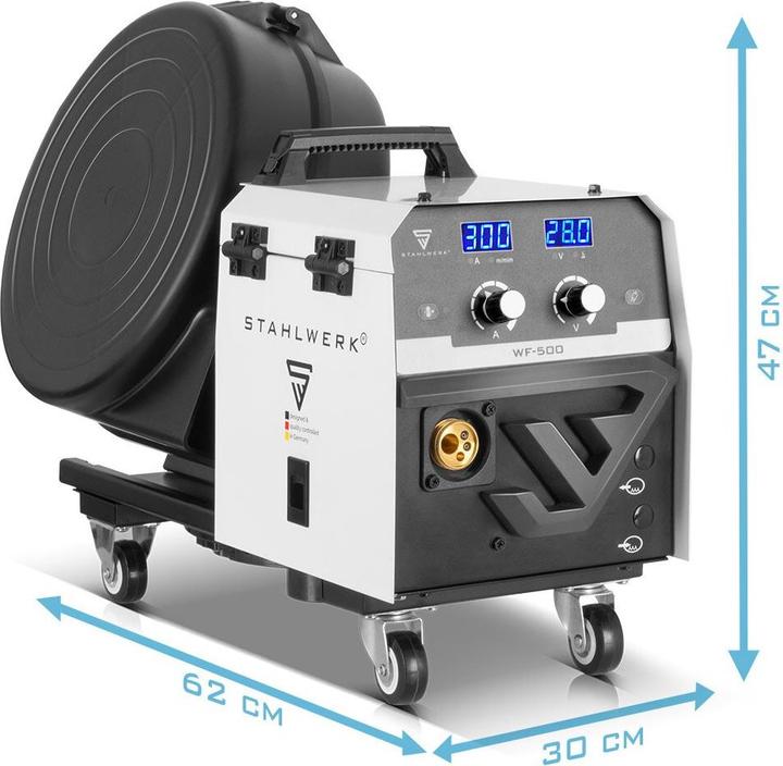 Produktbild Stahlwerk Schweissgerät MIG MAG 300 Pro Vollsynergischer IGBT Inverter mit 300 A