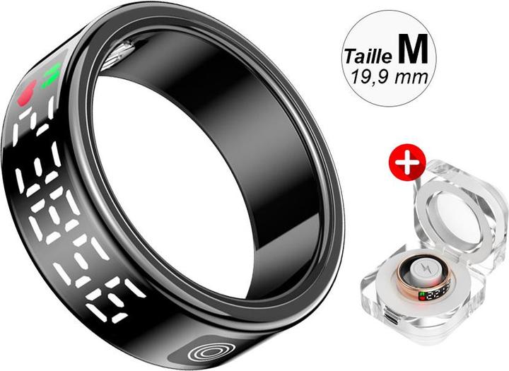 Actual product image Avizar AVJ-FE615 Smart Ring (9, Black)