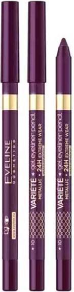 Eveline Variete Metallic Gel Eye Pencil 10 (Aubergine)