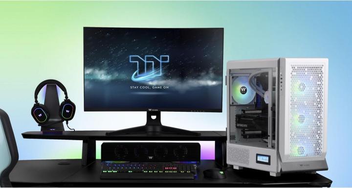 Actual product image Thermaltake Tt Ceres 500 TG ARGB Snow White CA-1X5-00M6WN-00 (mATX, Mini-ITX, ATX, E-ATX)