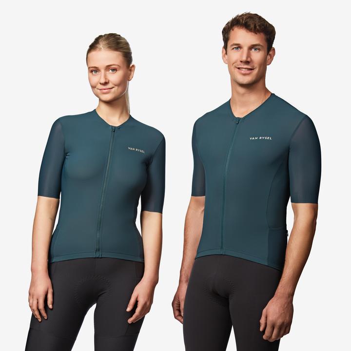 Van rysel Radtrikot kurzarm Sommer Rennrad EDR Ultra grün (S)