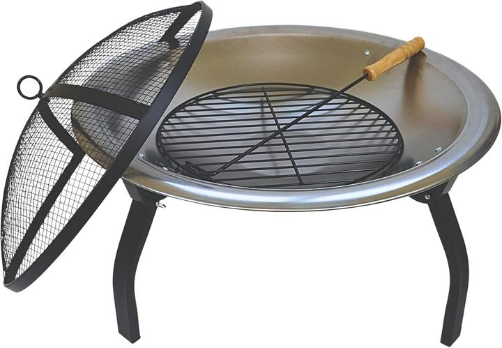 Souk Feuerschale Ibiza, 56cm, mit Funkenschutz