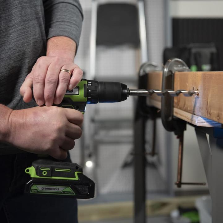 Produktbild Greenworks 24V Wiertarko-wkrętarka GD24DD35 - 3704008 (Akkubetrieb)