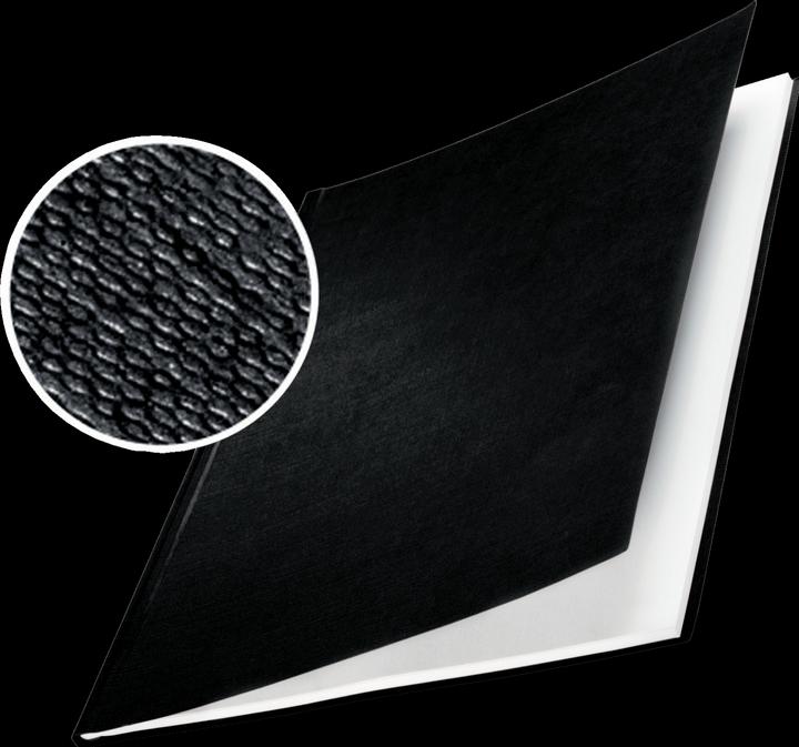 Actual product image Leitz impressBIND folders Hard Cover A4 10 pcs - 10,5 mm, black (A4, 10 x)