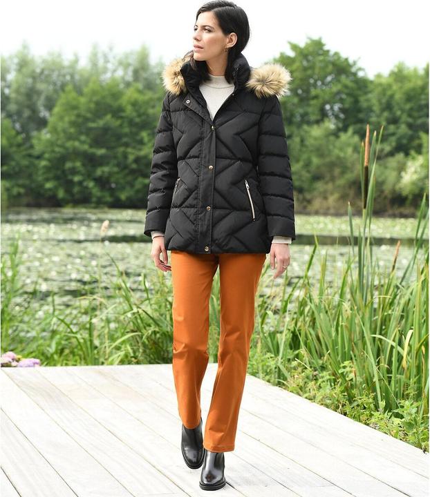 Actual product image Anne Weyburn Down jacket with hood (38)