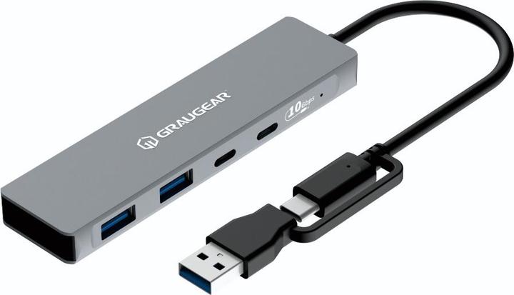 Graugear Usb hub (USB-C, 4 Havens)