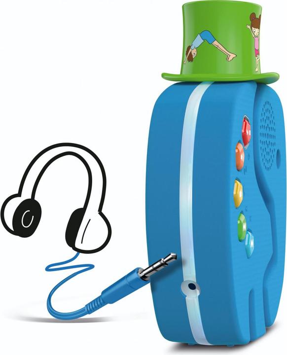 TechniSat TECHNIFANT - Lecteur audio et haut-parleur Bluetooth pour enfants (veilleuse incluse, avec MP3 (Eau de toilette, 100 ml)