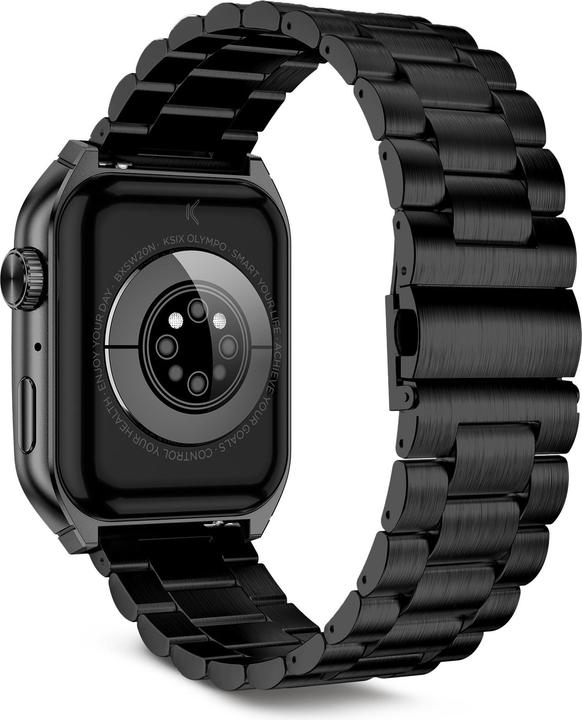 Actual product image KSIX Olympo smartwatch, AMOLED 1,96” display, 2 straps, 5 days aut., Sport and health modes, Calls