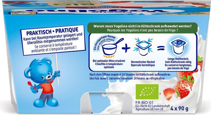 Immagine prodotto Yogolino Fragola biologica (360 g)