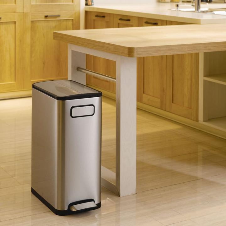Produktbild EKO Treteimer Ecofly 45 Liter edelstahl (45 l)