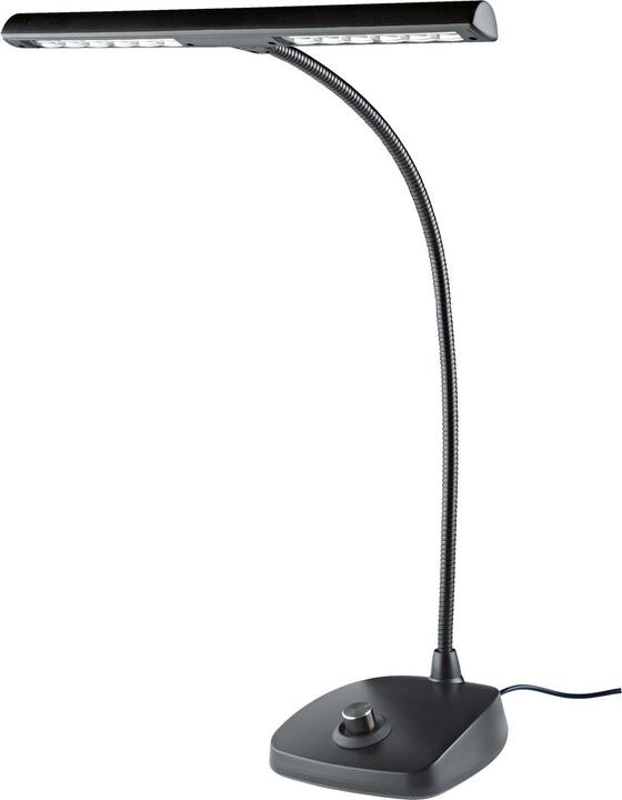 Image du produit K&M Lampe de piano à LED 12298 centrale, noire (Lumière de pupitre)