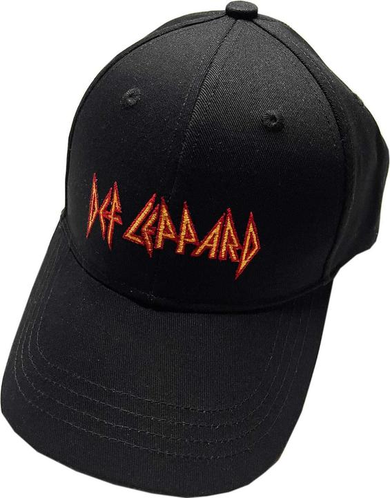 Actual product image Def Leppard Text Logo Baseball Cap