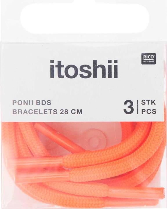 Image du produit Rico Design itoshii bracelets, 3 pièces (25 cm, Polyester (PES), Chlorure de polyvinyle (PVC))