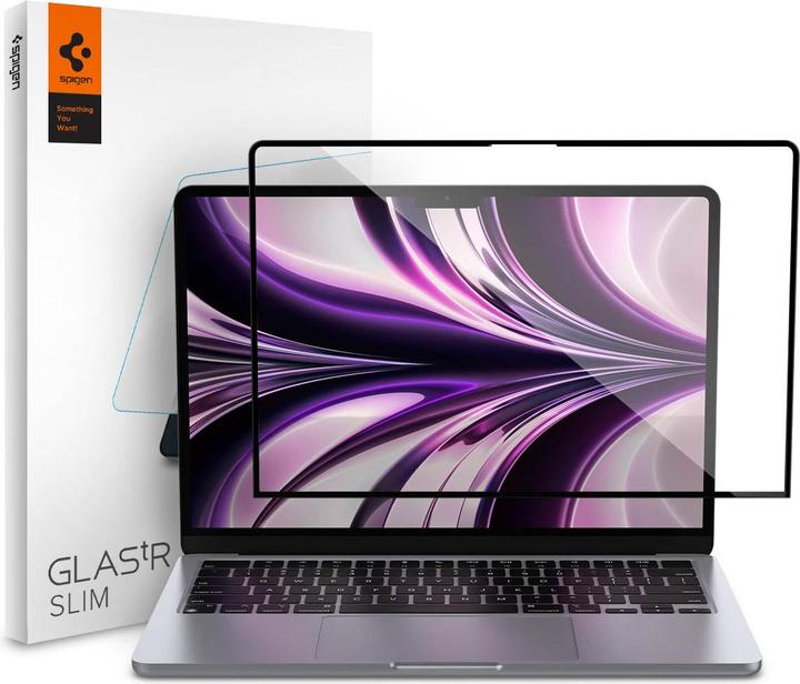 Immagine prodotto Spigen Vetro FC Macbook Air 13 2022 szkło hartowane czarne AGL05504