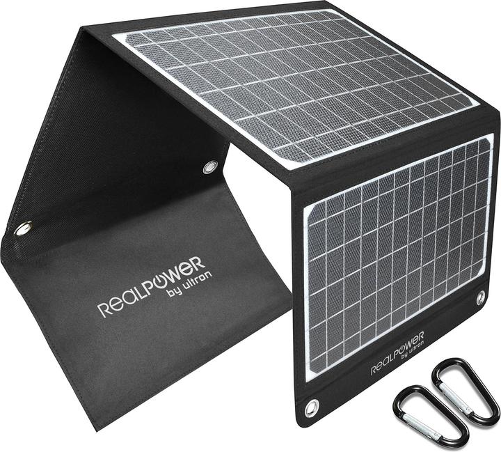 Produktbild RealPower Solarpanel (22.50 W, 0.81 kg)