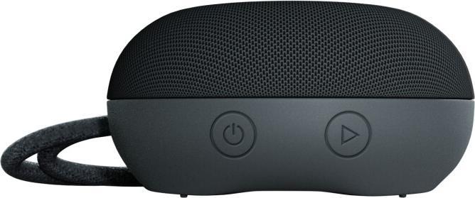 Actual product image prio 3W True Wireless Travel Speaker HIT mini grey (4 h, Rechargeable battery operated)
