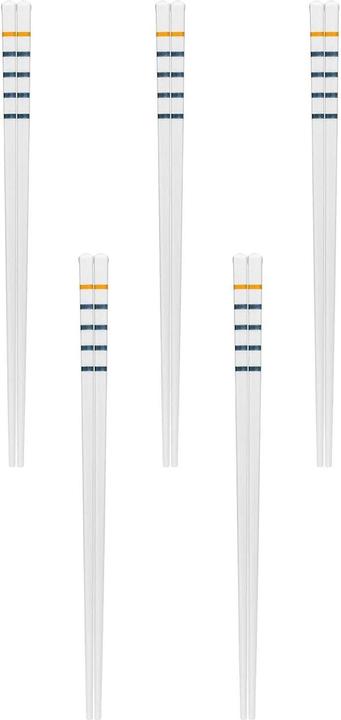 Produktbild JTI Essstäbchen aus Porzellan - luxuriöses Design - 5 Paar (Essstäbchen)