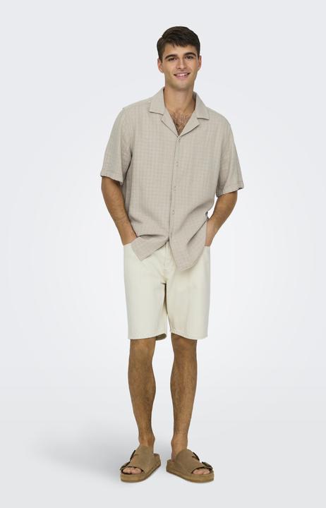 Immagine prodotto Only & Sons Onslatham Rlxss Resort Linen Struc 0257 (S)