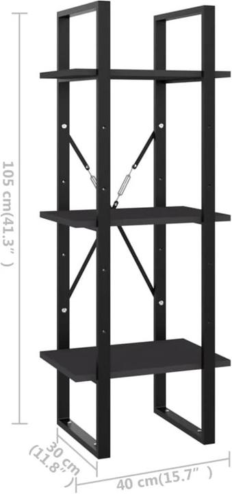 Produktbild VidaXL Berenike (40 x 30 x 105 cm)