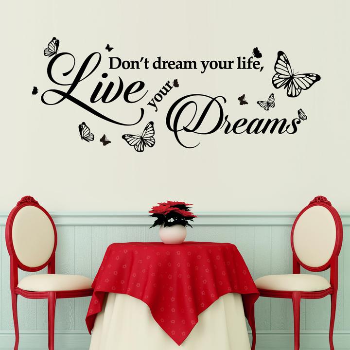 Produktbild Walplus Dream Quote (60 x 30 cm)