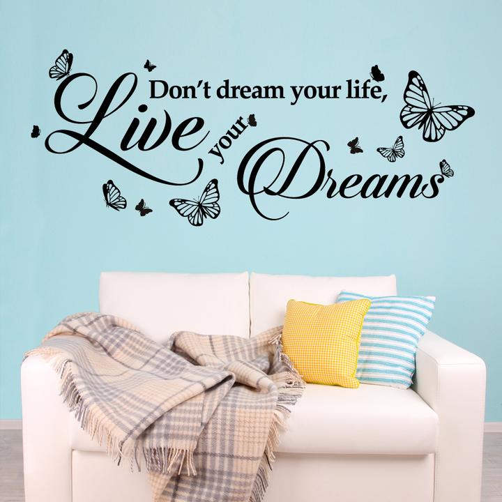 Produktbild Walplus Dream Quote (60 x 30 cm)