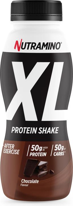 Produktbild Nutramino Protein XL Recovery Shake Chocolate (12x475ml) (Chocolat, 12 Stk., 5.70 g)