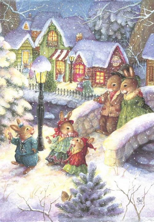 Produktbild Weihnachtskarten-Set "Frohe Weihnachten!" (5 Stk.)