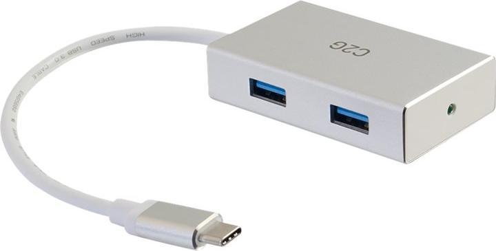 Actual product image C2G USB-C hub with 4 USB-A ports (USB-C, 4 ports)