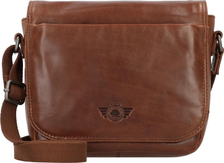 Greenburry Vintage Umhängetasche Leder 26 cm