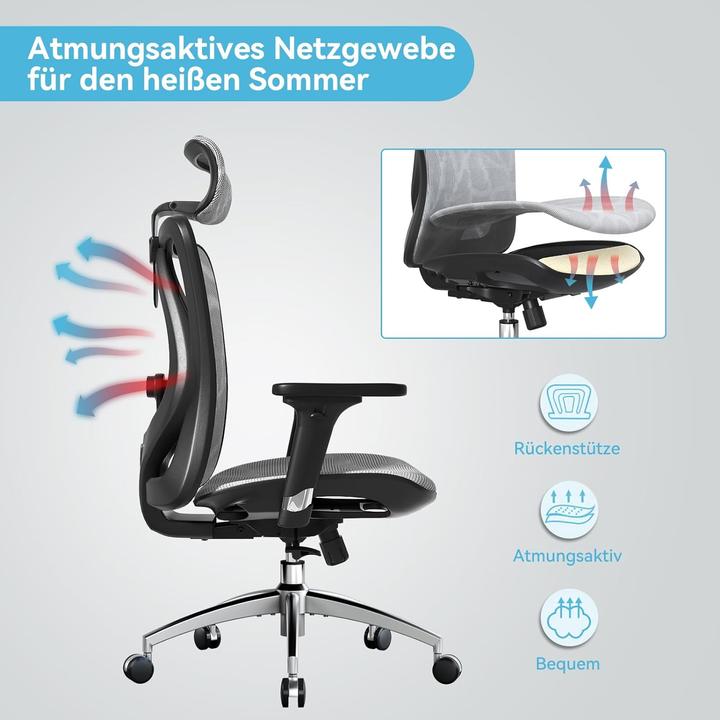 Actual product image Sihoo Office chair
