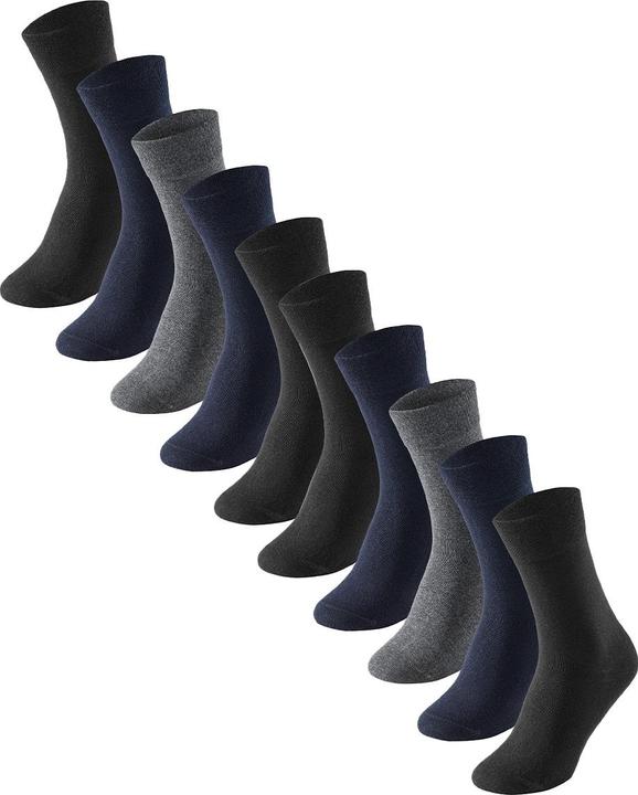 Schiesser 10er Pack Bluebird Socken (10er Pack, 43 - 46)