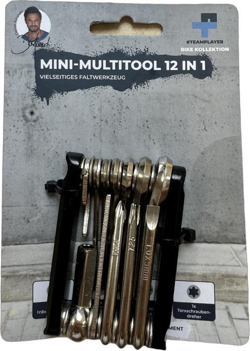 Immagine prodotto Champ Mini multiutensile 12in1 versatile e pieghevole (12 Funzioni)