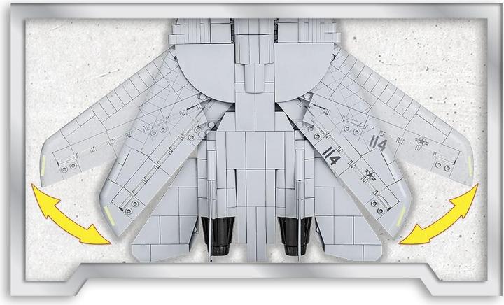 Actual product image Cobi Top Gun F-14A Tomcat