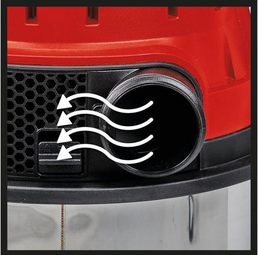 Actual product image Einhell Nass-/Trockensauger TE-VC 2338 SACL EXCH (Wet dry vacuum cleaner)