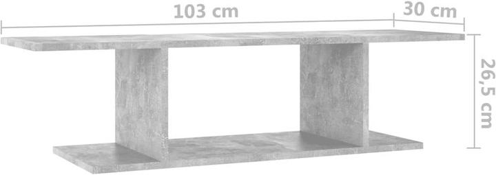 Actual product image VidaXL Maya (103 x 30 x 26.5 cm)