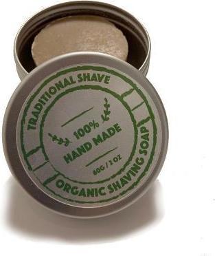 Actual product image Golden Beards organic shaving soap (60 ml, Shaving soap)