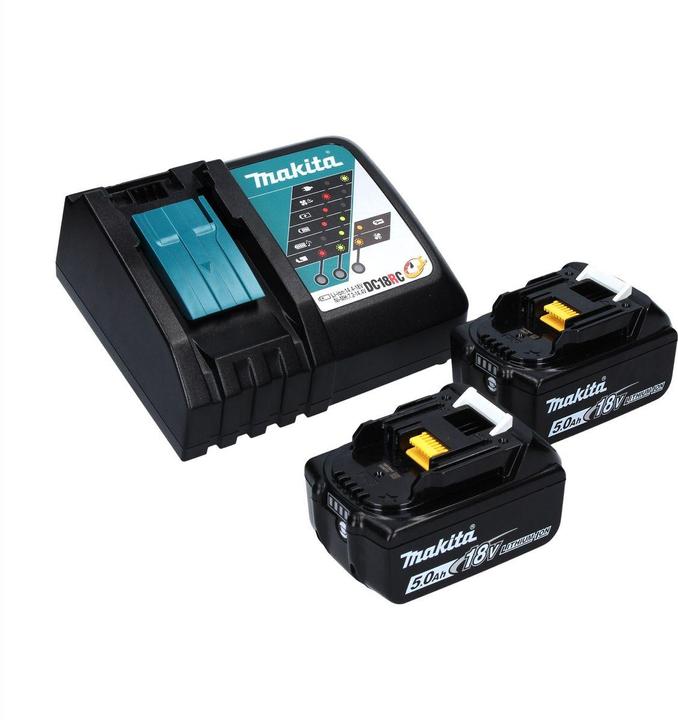 Image du produit Makita DTW 700 RTJ Clé à choc sans fil 18 V 700 Nm 1/2" XPT Brushless + 2x batterie 5,0 Ah + chargeur (Fonctionnement sur batterie)