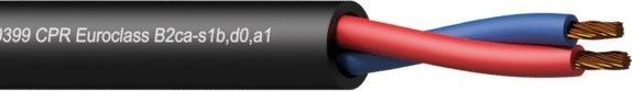 Image du produit Procab Câble CLS225-B2CA/3 Câble de haut-parleur - 2 x 2,5 mm2 - 13 AWG - EN50399 CPR Euroclasse B2ca-s1b (300 m, 5 mm²² mm)