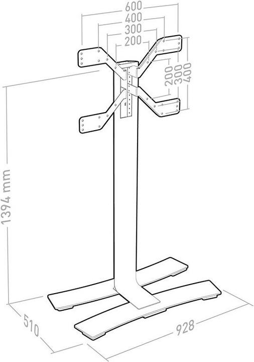 Actual product image Erard Will 1400 XL (Universal, 75", 50 kg)