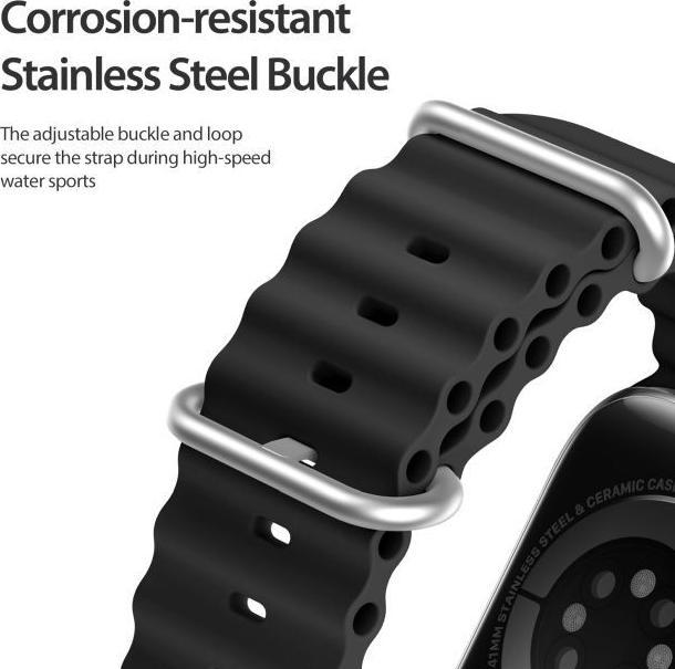 Produktbild Dux Ducis Strap Watch Strap 8 / 7 / 6 / 5 / 4 / 3 / 2 / SE (41 / 40 / 38mm) Silicone Band Bracelet B (40 mm, 38 mm, 41 mm, Silikon)